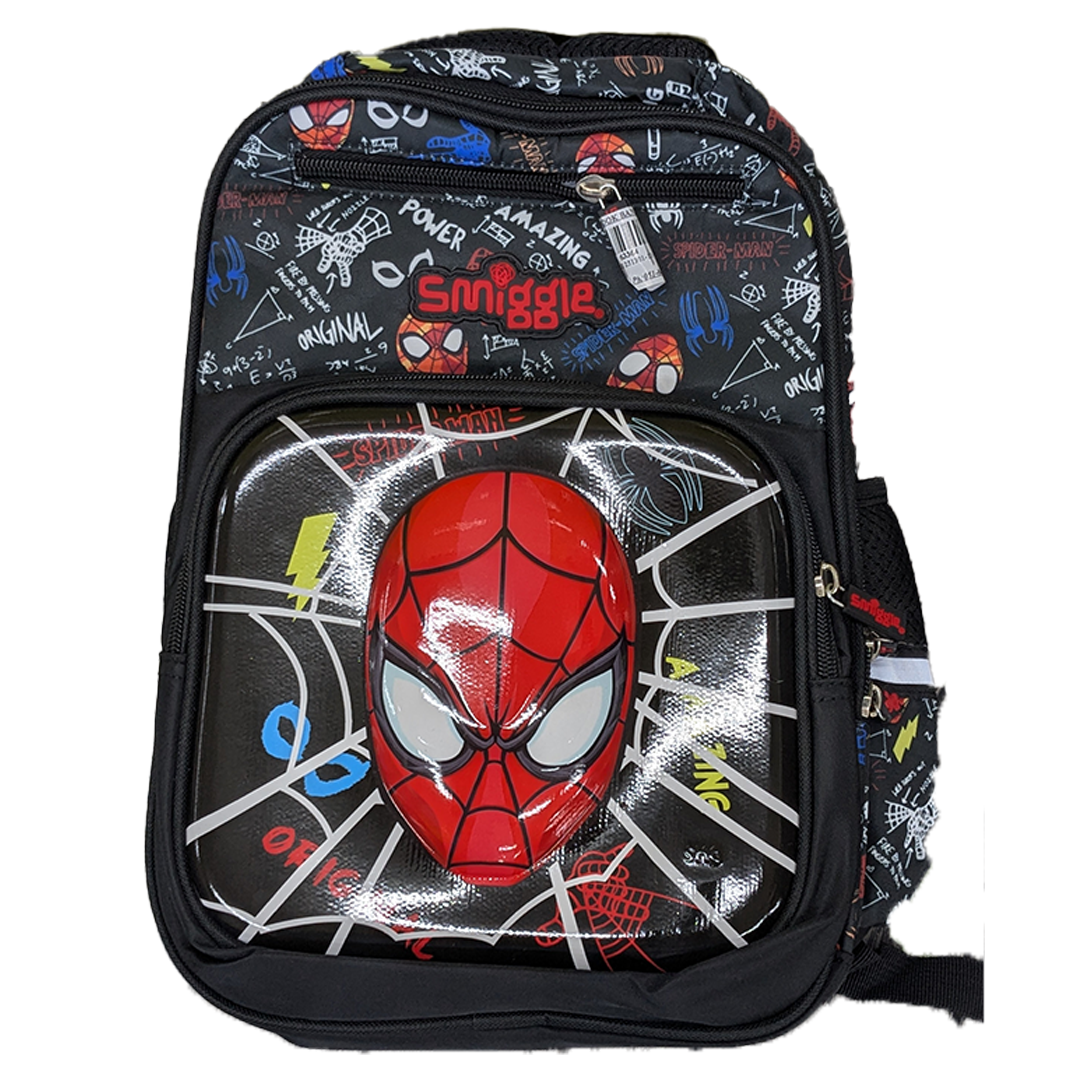 Spider Man 3D Front Backpack for Kids